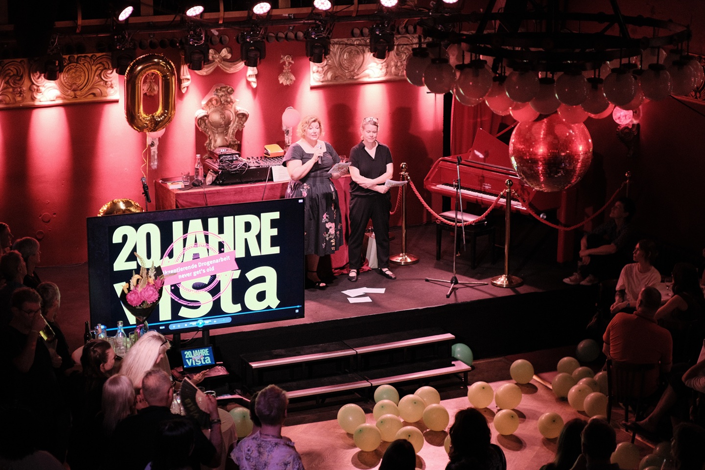 vista Jubiläumsfeier im Ballhaus Berlin